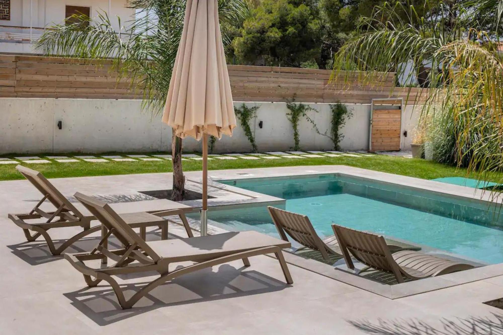 Villa Kala Loutraki - Private Pool & Sauna I Beach المظهر الخارجي الصورة